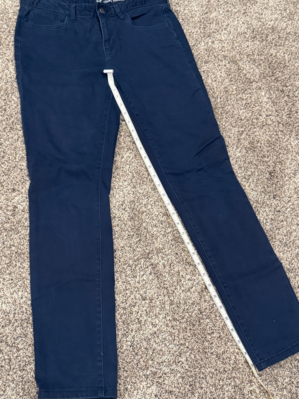 Gap Navy Straight-Leg Pants
